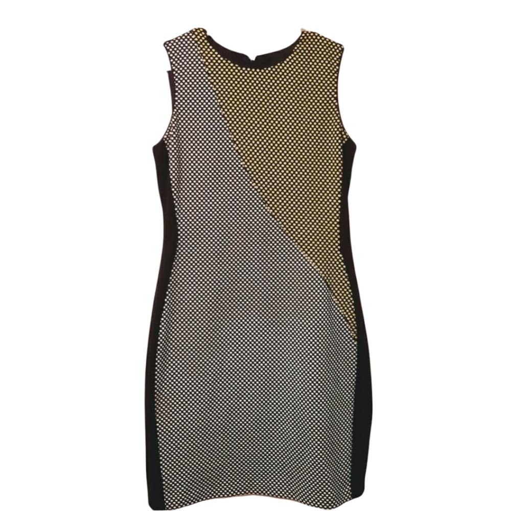 Belle Badgley Mischka Polka Dot Dress Size 14